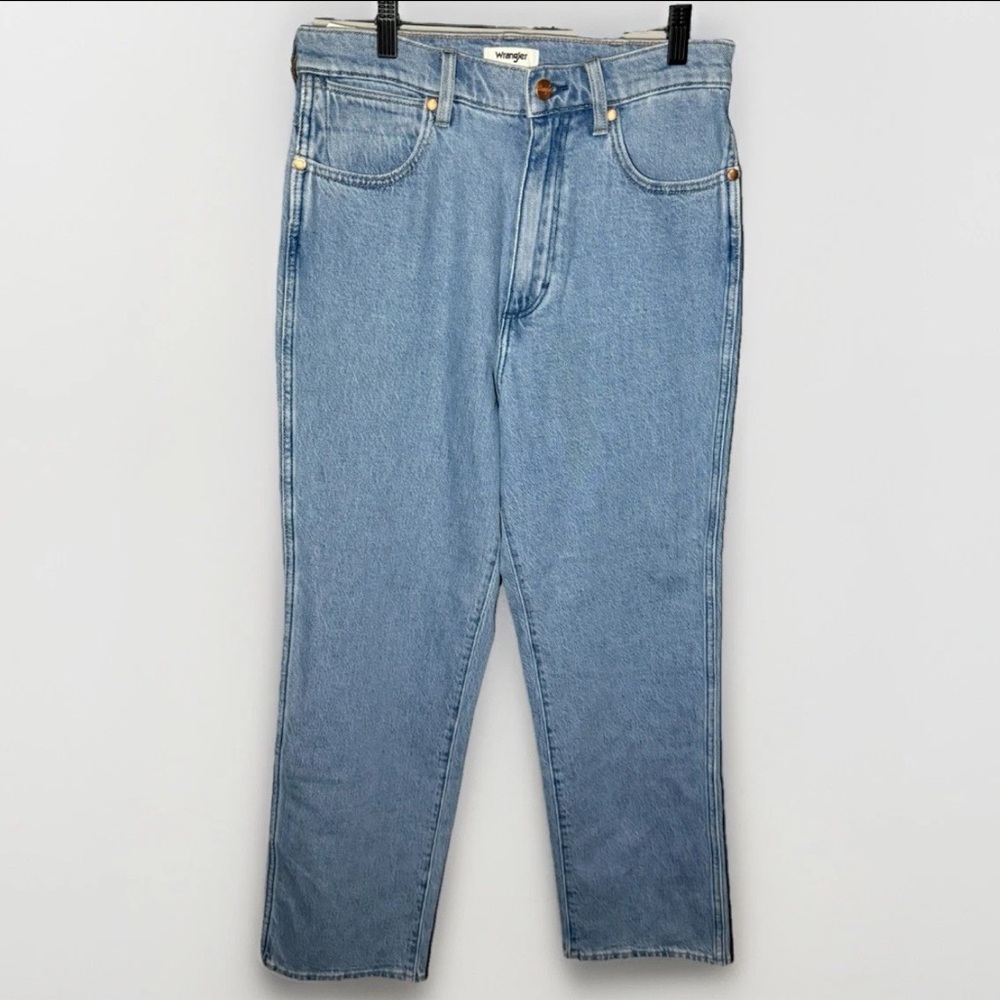 New With Tags Wrangler Wild West 603 Earth wash High Rise Straight Jeans 29 / 32